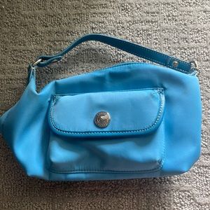 Coach baby blue handbag